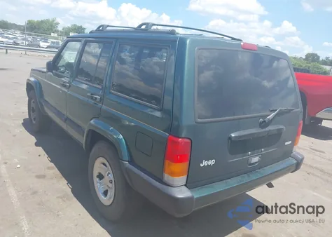 2000 Jeep Cherokee Sport from USA, damaged, VIN 1J4FT48S7YL134491